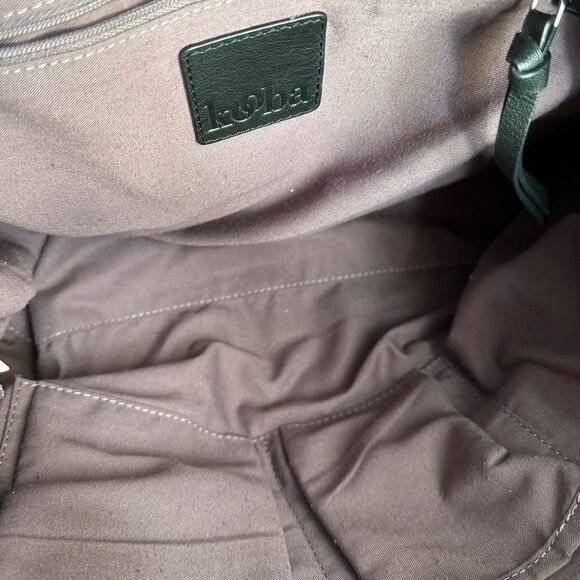 Kooba Joshua Leather Satchel Bag, Black - Picture 6 of 8